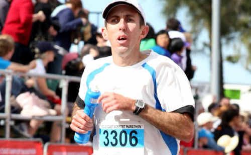 Gladstone Road Runners president Brett Stevens is taking on the 42km Gold Coast Marathon again. Gladstone Road Runners president Brett Stevens is taking on the 42km Gold Coast Marathon again.